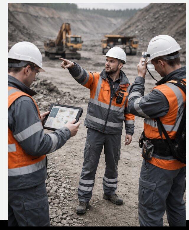 Система контроля персонала для горнодобывающей отрасли в Дзержинске