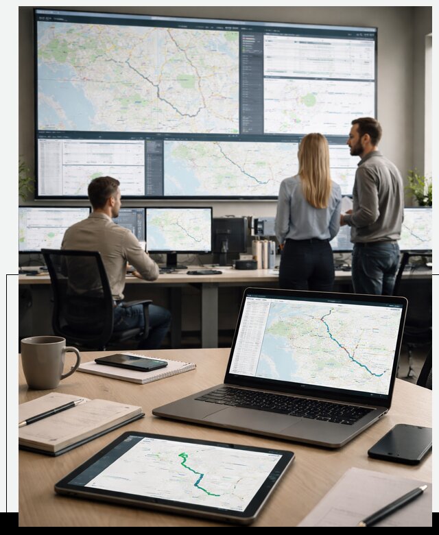 Трекинг грузов и Fleet Management, мониторинг автопарка в Дзержинске