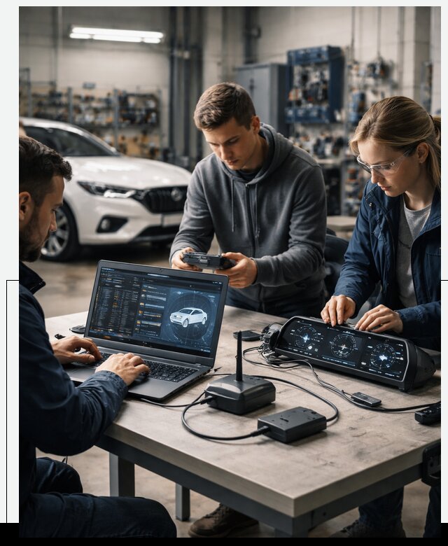 Разработка Connected Car и ПО для автопрома в Дзержинске