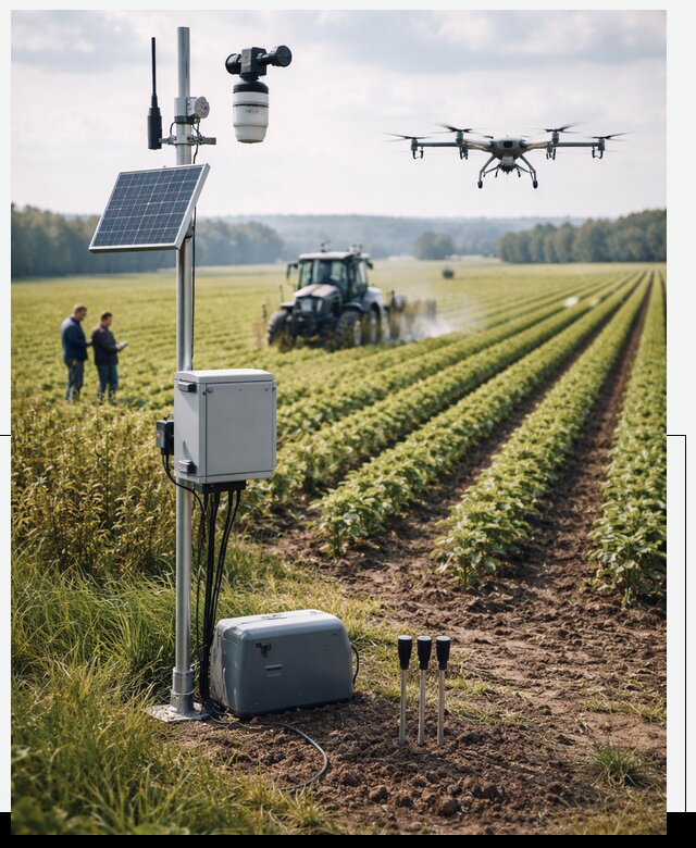 Разработка IoT мониторинга полей в Дзержинске от 8642 р. | АвикейДзр